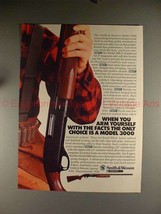 1981 Smith &amp; Wesson Model 3000 Shotgun Gun Ad - NICE!! - £14.73 GBP