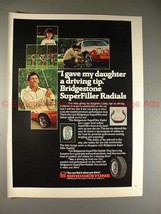 1982 Bridgestone Radials Tires Ad w/ Lee Trevino!! - $18.49