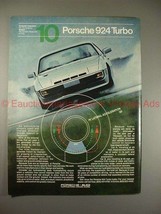 1981 Porsche 924 Turbo Ad - Dynamic Response of Tires! - $18.49
