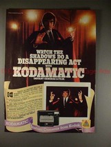 1982 Kodak Instant Camera Ad w/ David Copperfield!! - £14.73 GBP