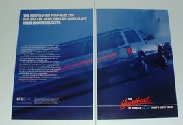 1988 Chevrolet Chevy S-10 Blzer Ad - Escape Velocity - $18.49