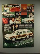 1978 Chrysler LeBaron Town &amp; Country Ad - Add Life - £14.54 GBP