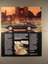 1986 Jaguar XJ-S Car Ad - Utter Smoothness and Silence! - £13.82 GBP