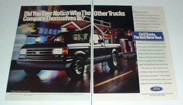 1990 Ford F-150 Pickup Truck Ad - Ever Notice? - £14.57 GBP