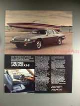 1988 Jaguar XJ-S XJS Car Ad - Sleek and Sensuous!! - £14.48 GBP