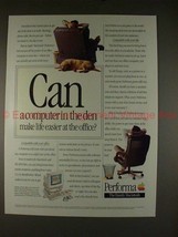 1994 Apple Macintosh Performa Computer Ad, Life Easier! - £14.74 GBP