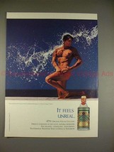 1994 R.B. Fragrances 4711 Cologne Ad w/ Nude Man!! - £14.46 GBP