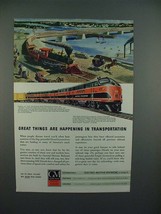 1945 GM Diesel Locomotive Ad - Hercules - $18.49