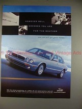 1998 Jaguar XJ8 Ad, You Can Still Get Goose Bumps!! - £14.52 GBP
