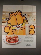 1999 Milk Ad with Garfield - Got Milk?! - £14.78 GBP