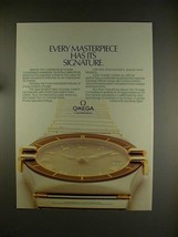 1984 Omega Constellation Watch Ad - Masterpiece! - $18.49