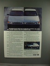1986 Saab 9000 Car Ad - Ideal Balance! - £14.82 GBP