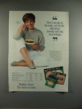 1992 Healthy Choice Cold Cuts Ad w/ Dorothy Hamill - £13.80 GBP