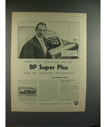 1956 BP Super Plus Gas Ad w/ Stirling Moss - Changed - £14.55 GBP