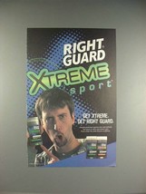 2001 Right Guard Deodorant Ad w/ Tom Green - £14.78 GBP