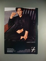 2004 Zegna Clothes Ad w/ Adrien Brody - £14.38 GBP