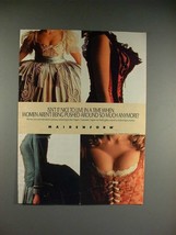 1992 Maidenform Lingerie Ad - Women Aren't Pushed - $18.49