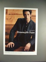 2003 Zegna Clothes Ad w/ Adrien Brody - £14.54 GBP