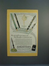 1930 Sheaffer&#39;s Lifetime Pen Ad - LTSC, KGR, 37, K74TC - £14.27 GBP