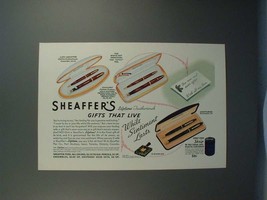 1941 Lady Sheaffer, Vigilant & Craftsman Pen Ad! - $18.49
