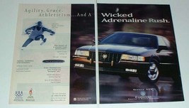 1996 Cadillac Seville STS Car Ad w/ Edwin Moses - £14.58 GBP