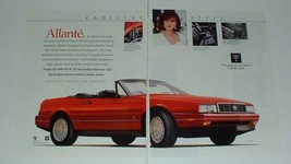 1989 Cadillac Allante Car Ad - Cadillac Style - £14.77 GBP