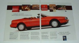 1988 Cadillac Allante Car Ad - Ultra-Luxury - $18.49