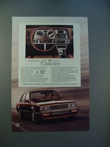 1981 Cadillac Cimarron Car Ad - A New Kind - £14.77 GBP