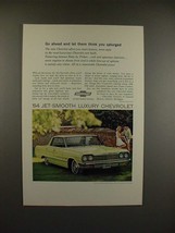 1964 Chevrolet Impala Sport Sedan Car Ad! - £14.53 GBP