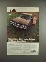 1969 Chevrolet Impala Sport Coupe Car Ad - Buy Cheap - £14.55 GBP