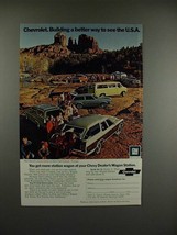 1972 Chevrolet Wagons Ad - A Better Way to See! - $18.49