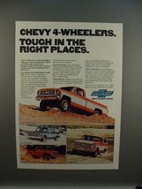 1977 Chevrolet Fleetside, Stepside pickup, Blazer Ad - £14.46 GBP