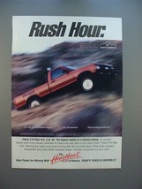 1990 Chevrolet S-10 Baja 4x4 Pickup Truck Ad, Rush Hour - $18.49