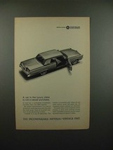 1965 Chrysler Imperial Car Ad, Not a Casual Purchase - £14.54 GBP