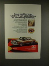 1975 Dodge Dart Special Edition Car Ad - Luxury - £14.46 GBP