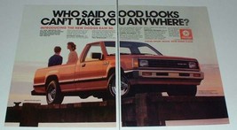 1986 Dodge Ram 50 Truck Ad - Good Looks - £14.49 GBP
