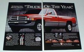 1994 Dodge Ram 1500 Truck Ad - Truck of the Year - £14.78 GBP