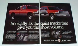 1995 Dodge Ram, Ram Club Cab Truck Ad - Ironically - £14.55 GBP