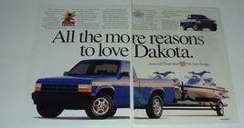 1995 Dodge Dakota Sport V-6 4x2 Truck Ad - More Reasons - £14.44 GBP