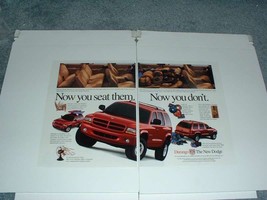 1998 Dodge Durango Truck Ad - Now you Seat Them - £14.53 GBP