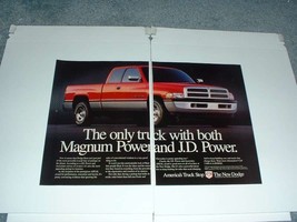 1996 Dodge Ram 1500 Pickup Truck Ad - Magnum Power - £14.55 GBP