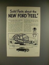 1949 Ford Car Ad - Solid Facts About New Ford Feel - £14.54 GBP