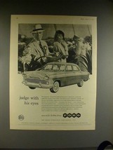 1959 Ford Zodiac Car Ad - Judge with His Eyes - £13.89 GBP