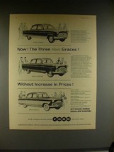 1959 Ford Consul, Zephyr, Zodiac Car Ad - Three Graces - £14.52 GBP