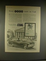 1959 Ford Anglia Car Ad - Starts on Coal - £14.78 GBP