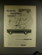 1959 Ford Anglia Car Ad - Most Exciting Light Car - £14.78 GBP