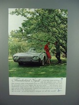 1962 Ford Thunderbird Car Ad - Thunderbird Spell - £14.50 GBP
