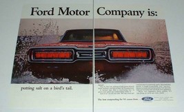 1965 Ford Thunderbird Ad - Putting Salt on Bird&#39;s Tail - £14.54 GBP