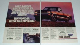 1988 Ford Ranger XLT Pickup Truck Ad - Adding Features - $18.49