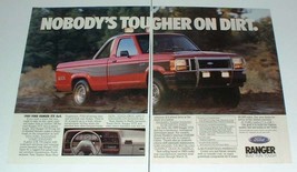1989 Ford Ranger STX 4x4 Pickup Truck Ad - Tougher - £14.48 GBP